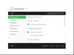 Adguard - settings