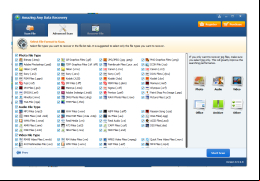 Amazing Any Data Recovery - advanced-scan