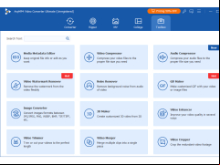 AnyMP4 Video Converter Ultimate - toolbox
