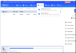 Aomei Partition Assistant - recover