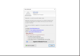 BatteryBar - about-application
