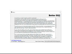 Better DS3 - about-application