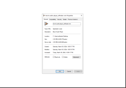 Boom Audio Player - properties