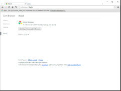Cent Browser - about-application