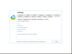 Clipboard Manager (Clipa.Vu Desktop) - about-application