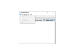 Desktop.ini Editor - file-menu