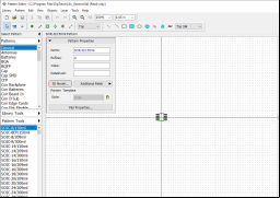 DipTrace Free - pattern-editor