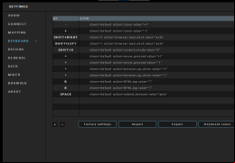 DJUCED - keyboard-settings