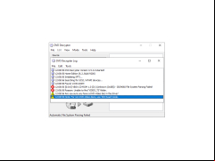 DVD Decrypter - log