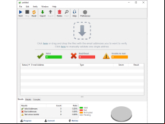 Email Verifier - main-screen