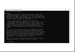 ExifTool - description