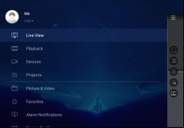 EZView - menu