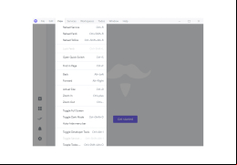 Ferdi - view-menu