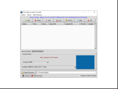 Free Video To Audio Converter - main-screen