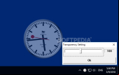 GDI+ Swiss Railway Clock logo