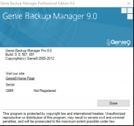 Genie Backup Manager Pro screenshot 2