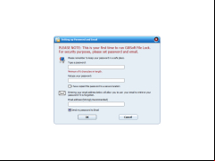 Gili File Lock - main-screen
