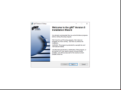 gINT - welcome-screen-setup