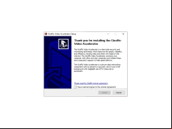 Giraffic Video Accelerator - welcome-screen-setup