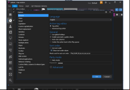 Helium Music Manager - preferences