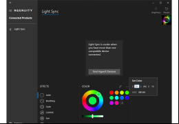 HyperX NGENUITY - colors