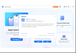 iMyFone Fixppo (iOS System Recovery) - about-application