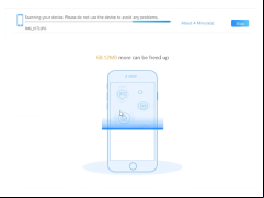 iMyFone Umate Pro - scanning
