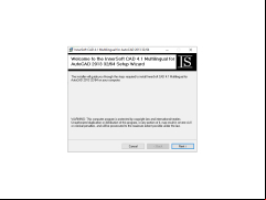 InnerSoft CAD for AutoCAD 2013 - welcome-screen-setup