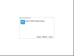 Intel WiDi Media Share - install