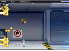 Jetpack Joyride - game-process