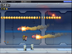 Jetpack Joyride - missile