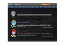 Latency Optimizer - main-screen