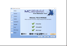 MCShield - status-page