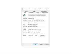 Microsoft .NET Framework 4 Client Profile - properties