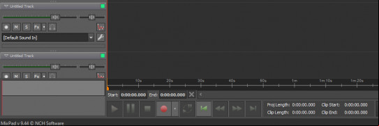 MixPad Multitrack Recording Software screenshot 3