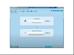 MP3 Rocket - main-screen