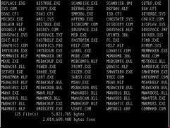 MS DOS - file-system