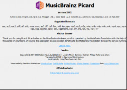 MusicBrainz Picard screenshot 2