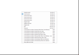 NegativeScreen - modes