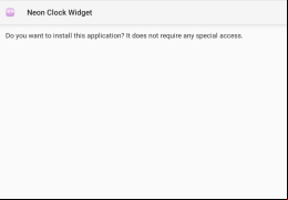 Neon Clock Widget - installation-process