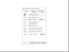 NetSpeedMonitor - properties