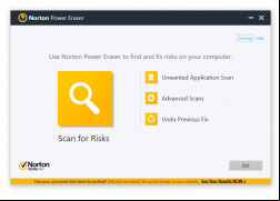 Norton Power Eraser screenshot 1