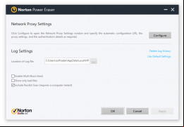 Norton Power Eraser screenshot 2