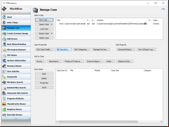 OSForensics - manage-case