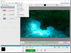 Picasa - create-menu