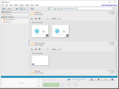 Picasa - main-screen