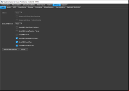 RapidComposer - settings-in-application