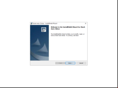 Shark Auto Clicker - welcome-screen-setup