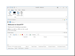 SmartFTP - main-screen