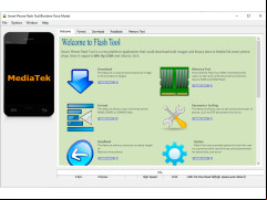 SP Flash Tool - welcome-screen